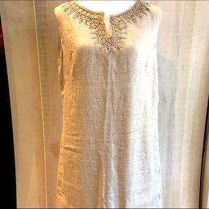 Ann Taylor Loft Linen Dress